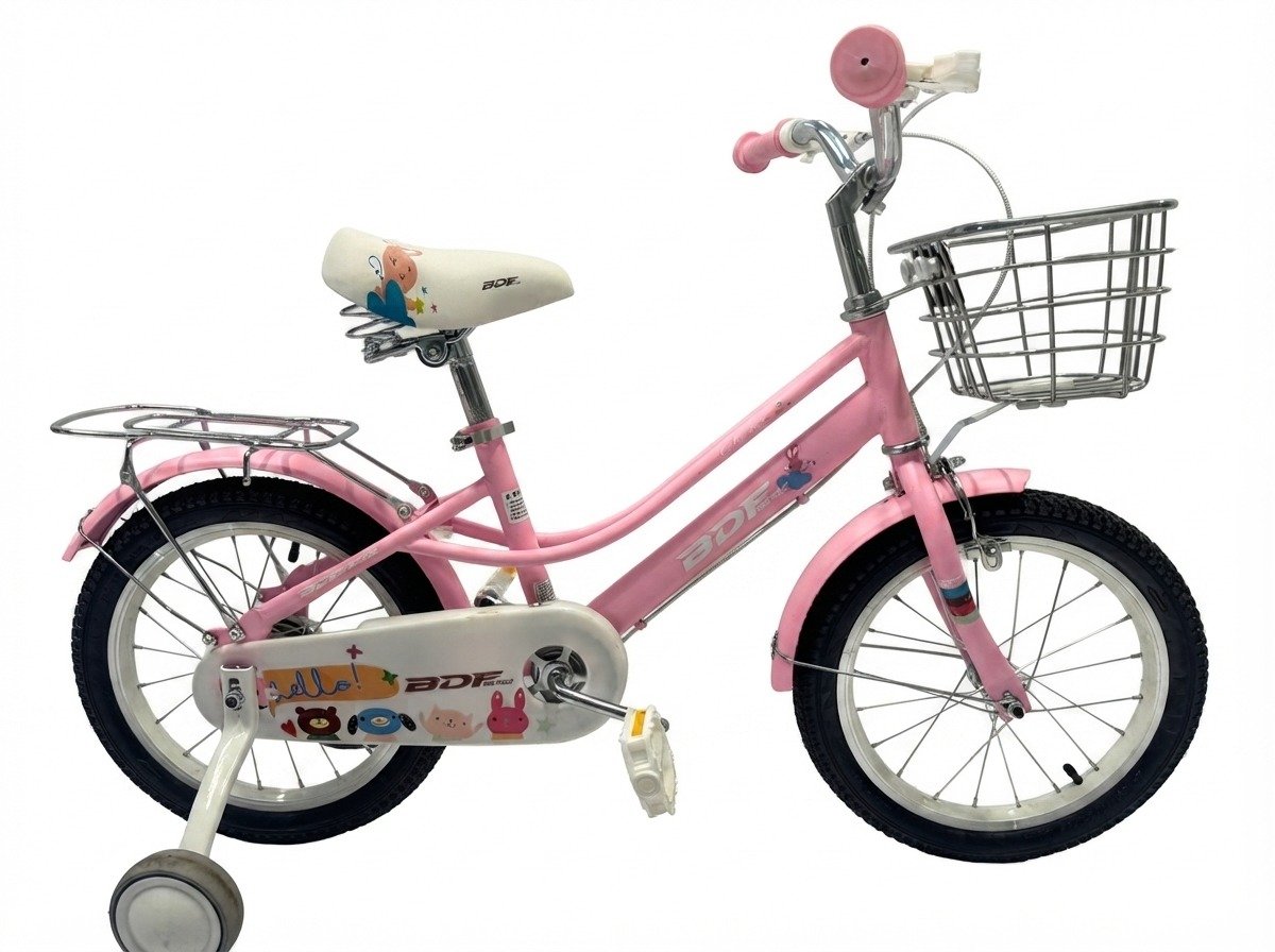BDF 16" Lady Bar Pink Bicycle Stylish Ride for Girls