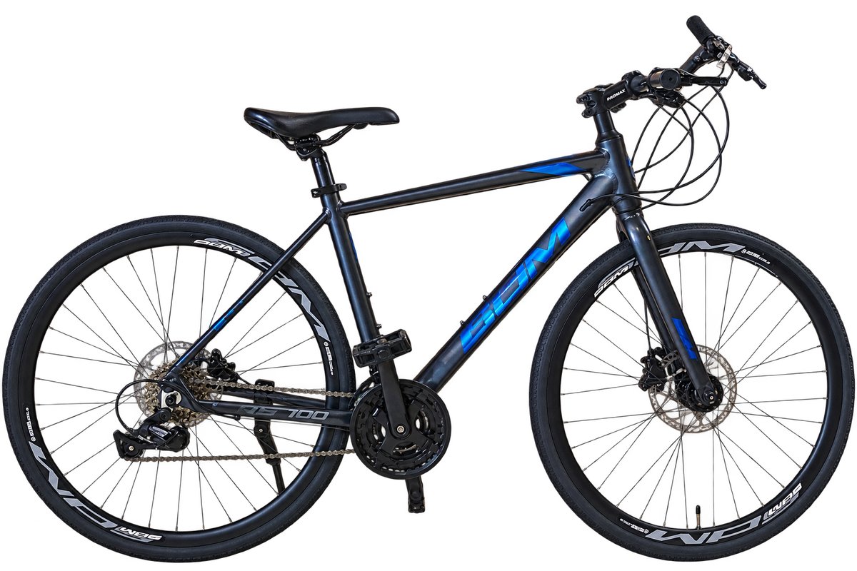 Sandema SDM RS-100 Charcoal Grey 700C Hybrid Bicycle
