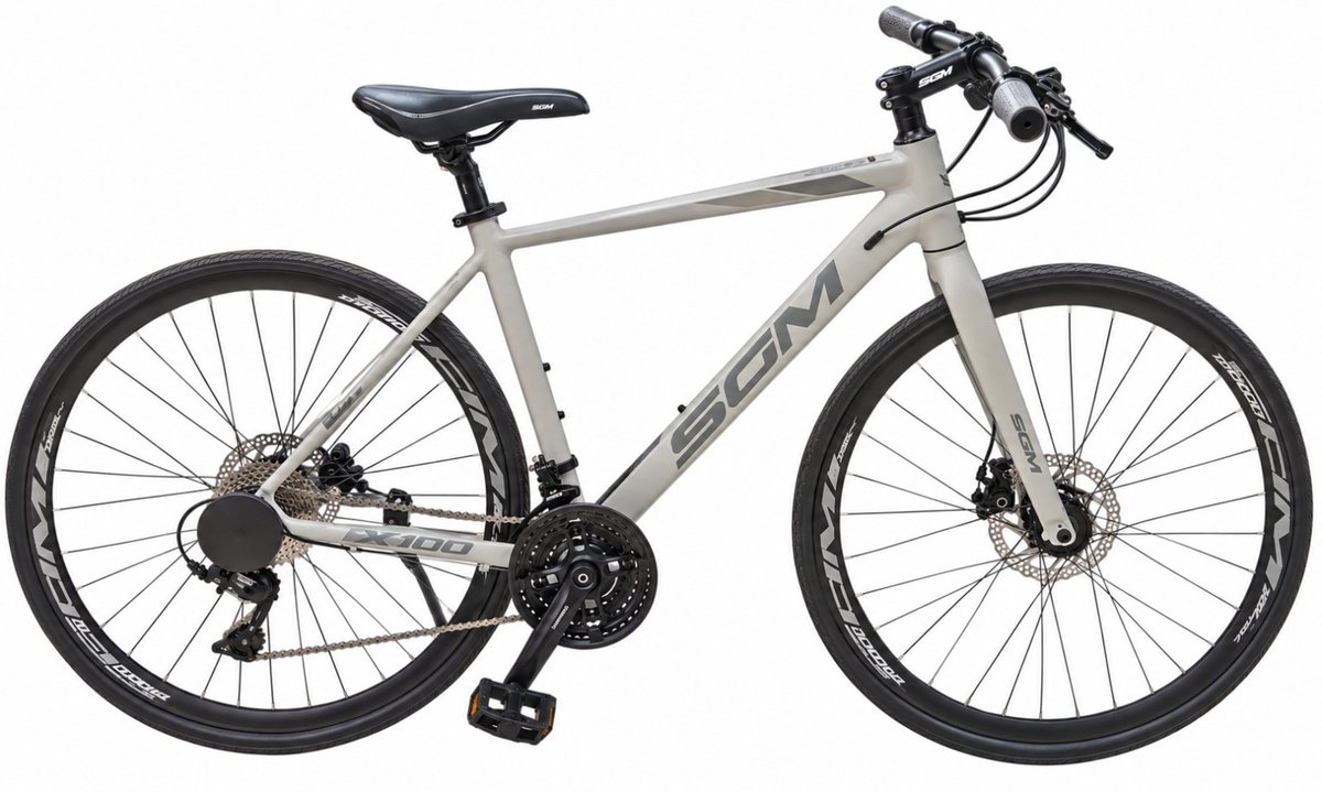 Sandema SDM RS-100 Grey 700C Hybrid Bicycle
